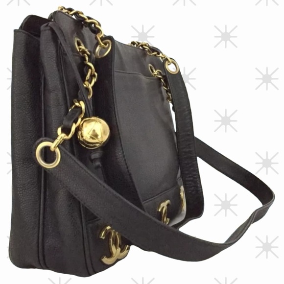 Chanel Triple CC Tote - Vintage 24k Gold-Plated Hardware - Picture 2 of 14